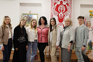 Виставка авторських художніх робіт викладачів факультету будівництва та архітектури «Мистецька палітра» - фото №9
