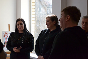 Відкриття виставки портретів студентів, написаних Сергієм Позняком - фото №16