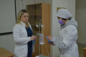 Відкриття інноваційного симуляційно-тренінгового центру для майбутніх фахівців медсестринства у Фаховому коледжі КиМУ - фото №1