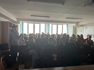 У гостях у КиМУ – американський волонтер і професійний військовий Уокер Хелоун - фото №8