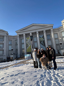 Студенти Фахового коледжу КиМУ в Національному музеї історії України - фото №1