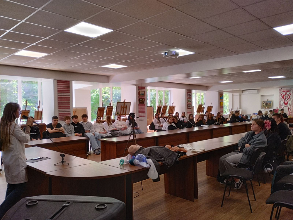Теоретико-практична презентація «Тактична медицина: студенти — студентам»