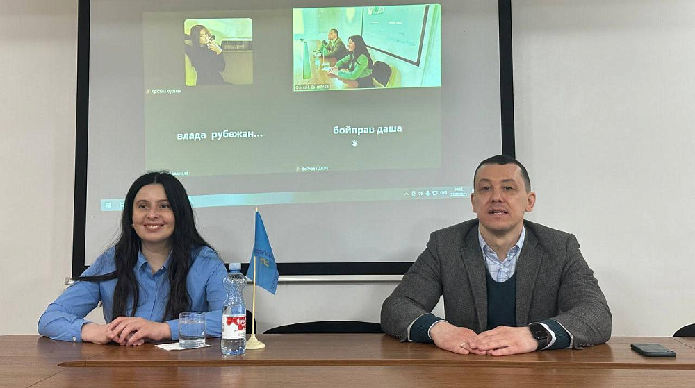 Творча зустріч студентів  із Властою Лазур 
