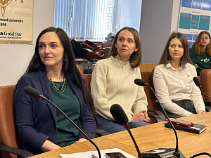 Зустріч студентів із відомим кіноперекладачем Олегом Колесніковим  - фото №1