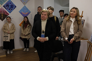 Виставка авторських художніх робіт викладачів факультету будівництва та архітектури «Мистецька палітра» - фото №17