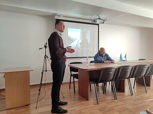Зустріч студентів із військовим журналістом Валерієм Калнишем - фото №4