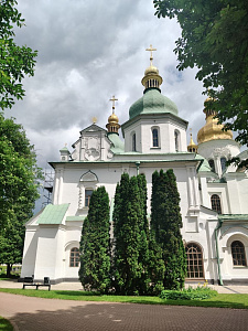 Здобувачі освіти на рисувальній практиці в Софії Київській - фото №5