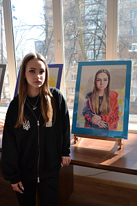 Відкриття виставки портретів студентів, написаних Сергієм Позняком - фото №5